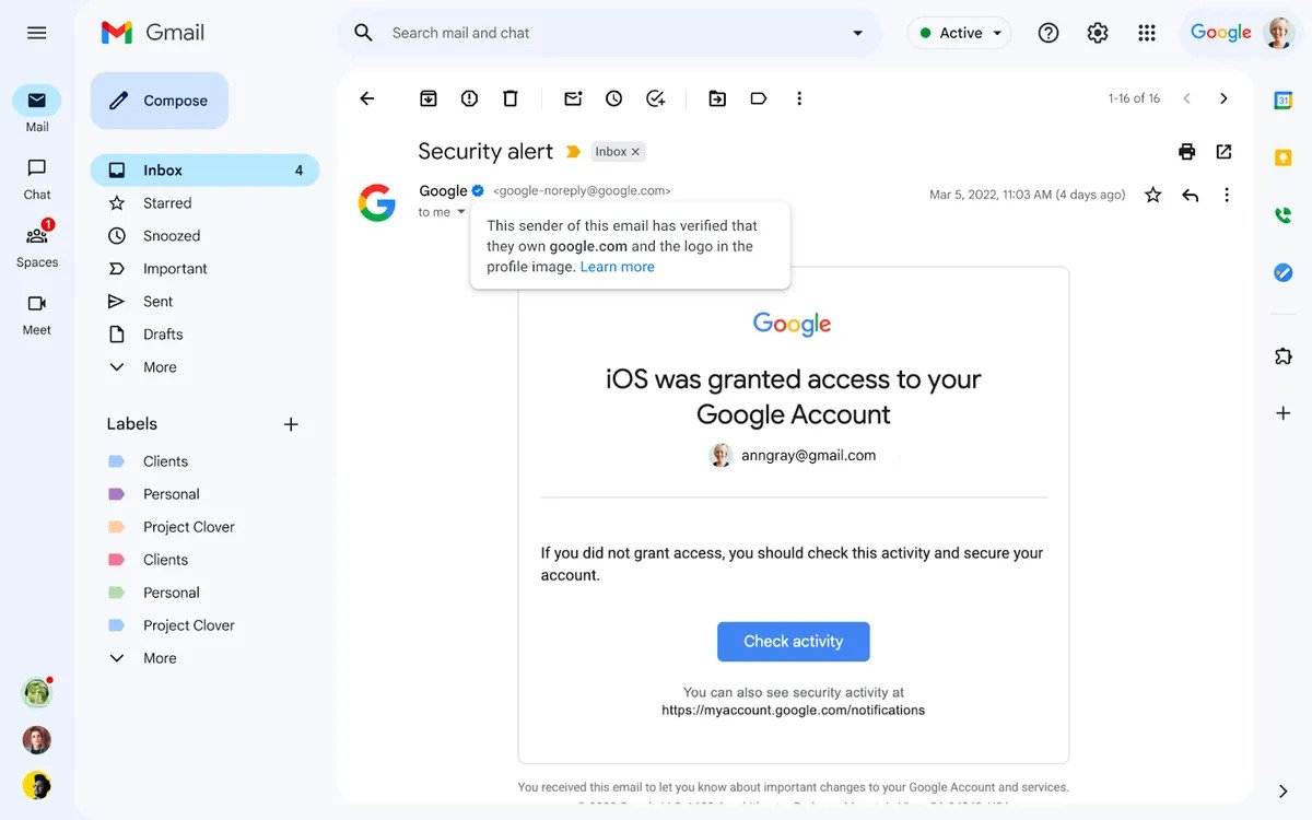 GOOGLE KHUYẾN CÁO NGƯỜI DÙNG TÌM KIẾM KÝ HIỆU MÀU XANH TRONG GMAIL: ĐIỀU LẠ LÀ KHÔNG PHẢI AI CŨNG THẤY