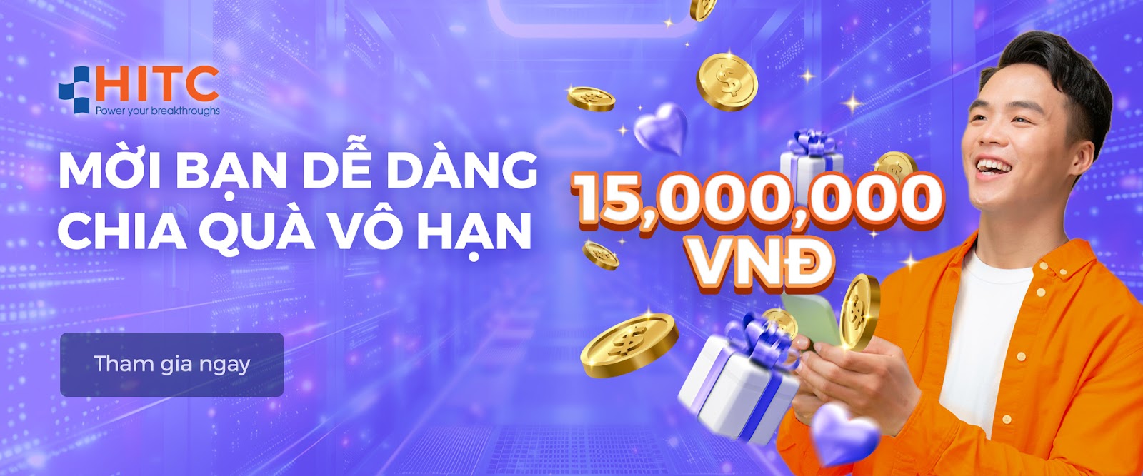 GIỚI THIỆU KHÁCH HÀNG MỚI – RINH QUÀ CỰC CHẤT CÙNG HITC TRONG CHƯƠNG TRÌNH TRI ÂN ĐẶC BIỆT