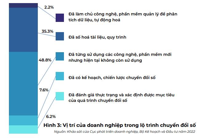 GIA TĂNG NHIỀU DOANH NGHIỆP VIỆT NAM THAM GIA CHUYỂN ĐỔI SỐ